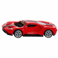 Coche deportivo Ford GT rojo de SIKU en miniatura
