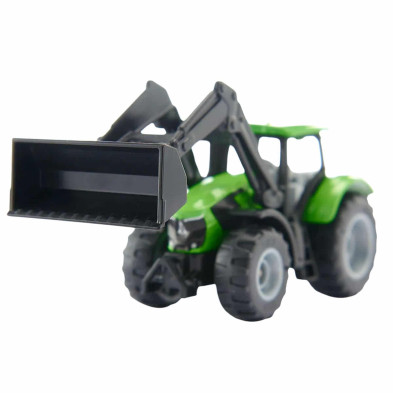 Vehículo agrícola de juguete con cargador móvil