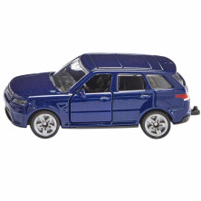 Coche Range Rover SVR azul de SIKU en miniatura