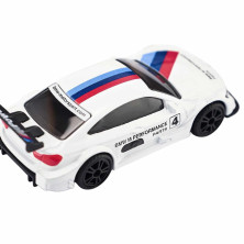 Coche de carreras BMW SIKU con alerón trasero