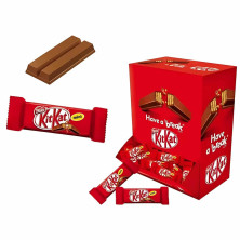 Display de 36 unidades de Mini Kit Kat en caja abierta