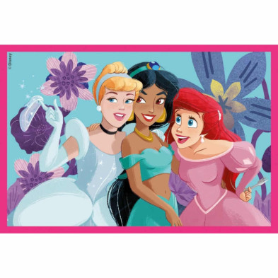 imagen 2 de puzle cubos princesas 6 piezas clementoni