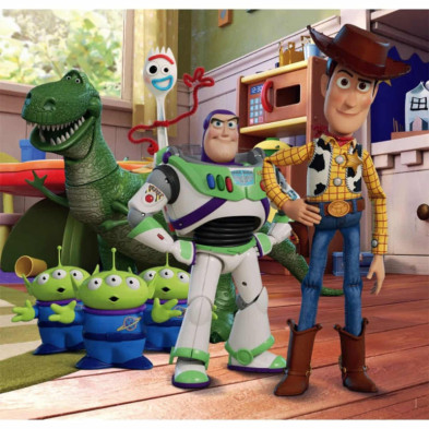 imagen 4 de puzle disney pixar 3x48 piezas clementoni