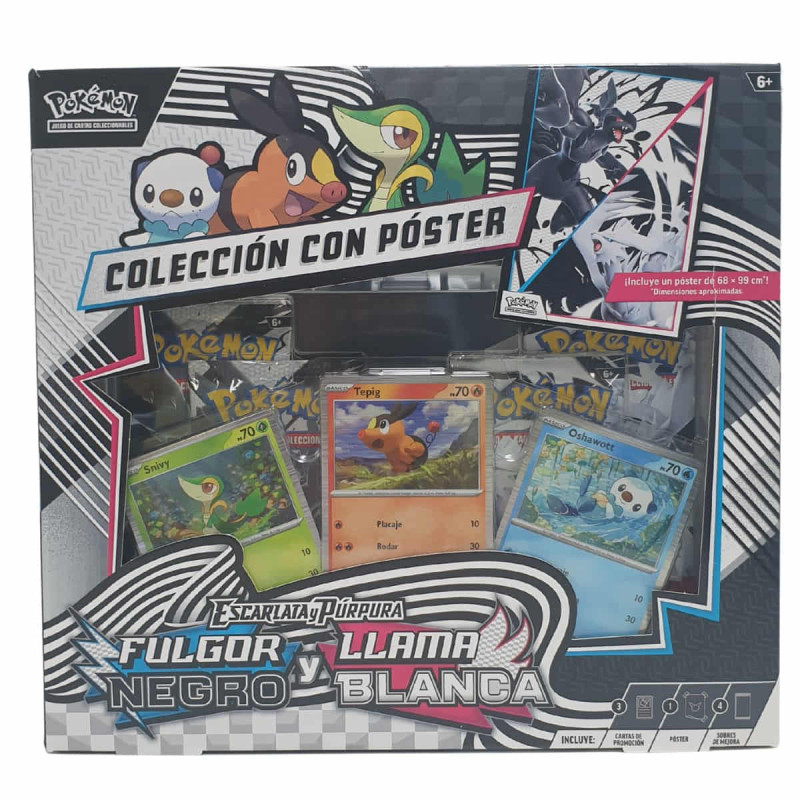 Imagen jcc pokémon caja colección con poster tcg