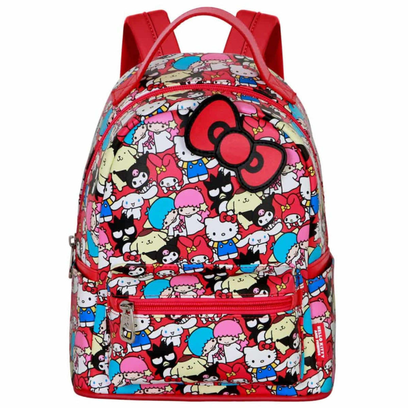 Imagen mochila urbana hello kitty friends 25cm
