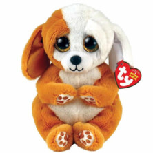 PELUCHE TY BEANIE BELLIES RUGGLES DOG 15 CM
