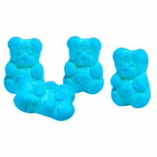 Imagen ositos azules masmelo 100 unidades bulgari