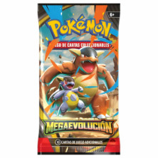 Imagen jcc pokemon sobre de refuerzo megaevolución