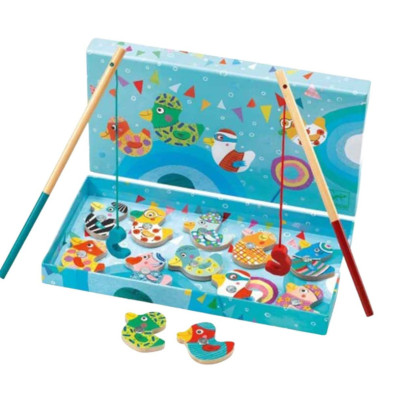 imagen 2 de juego pesca patos djeco
