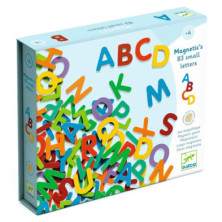 imagen 2 de juego megnético 83 letras pequeñas djeco