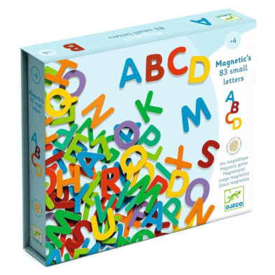 imagen 2 de juego megnético 83 letras pequeñas djeco