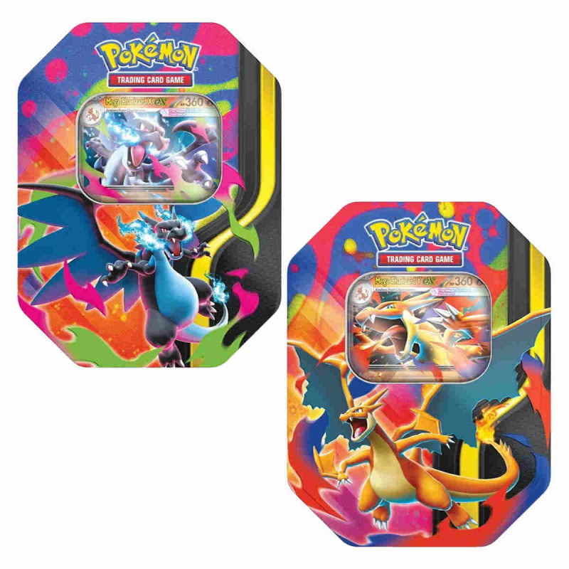 Imagen jcc pokémon lata de mega-charizard