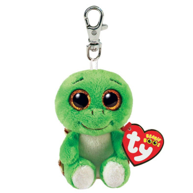 Imagen llavero peluche beanie boos tortuga turbo 10cm ty