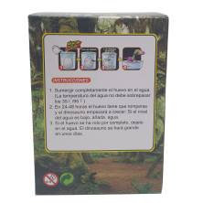 Packaging huevo dinosaurio 12 cm