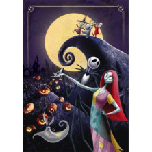 Poster ilustración The Nightmare Before Christmas