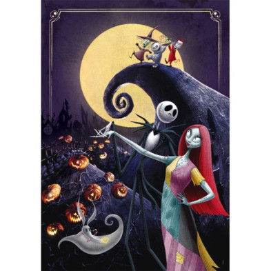 Poster ilustración The Nightmare Before Christmas
