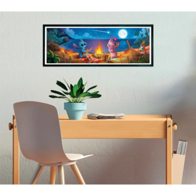 Puzzle Clementoni Disney Stitch 1000 piezas enmarcado