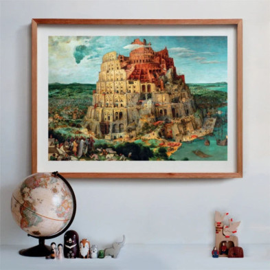 detalle del puzzle montado
