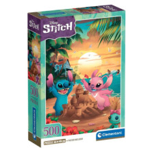 Puzzle Clementoni Disney Stitch 500 piezas caja frontal
