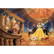 Puzzle montado escena La Bella y la Bestia Disney Princesas