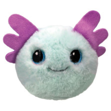 Peluche Bouncers Axolotl de 8 cm vista frontal sin caja ni etiquetas visibles