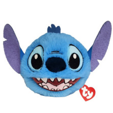 Peluche Beanie Bouncers Stitch Ty 8 cm detalle frontal con orejas y etiqueta ty