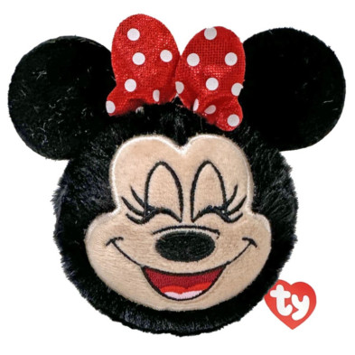 peluche minnie ty 8 cm frontal