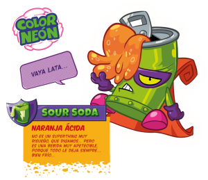 SuoerThings NEON POWER SOUR SODA