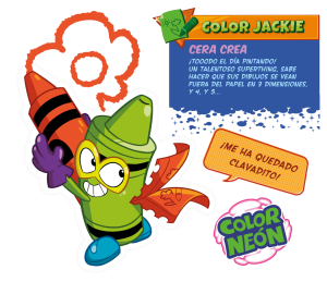 SuoerThings NEON POWER COLOR JACKIE