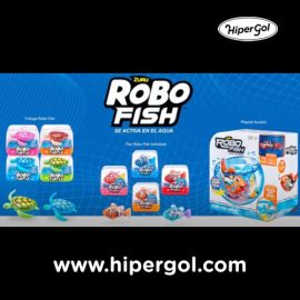 Peces robóticos Robo Fish y tortugas robóticas Robo Turtle de Zuru