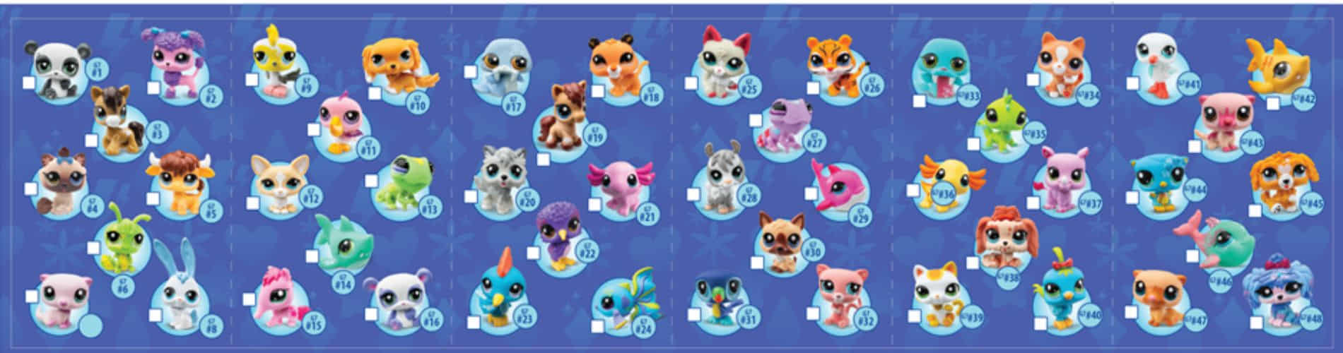 Conoce a tus littlest petshop