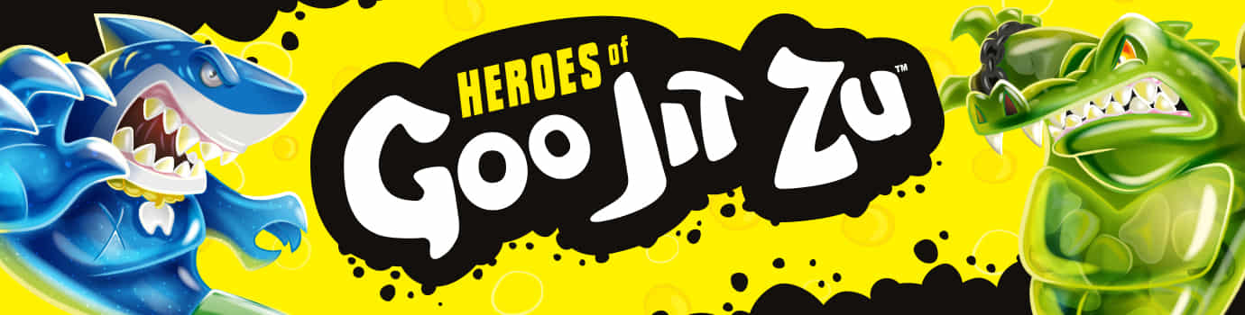 HEROES GOO JIT ZU muñecos estirables GOO JIT ZU