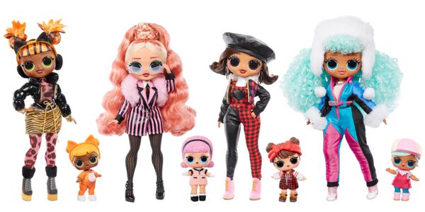 Todos los modelos LOL WINTER CHILL FASHION DOLLS