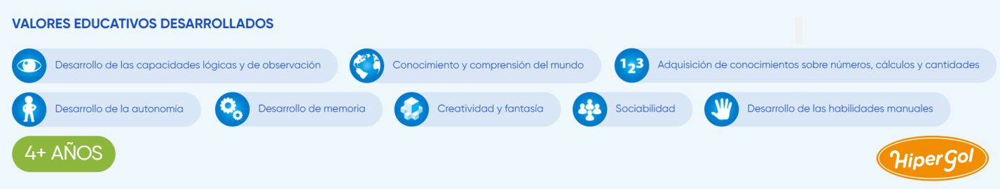Imagén ampliada DOMINÓ DE LOS ANIMALES +4 AÑOS