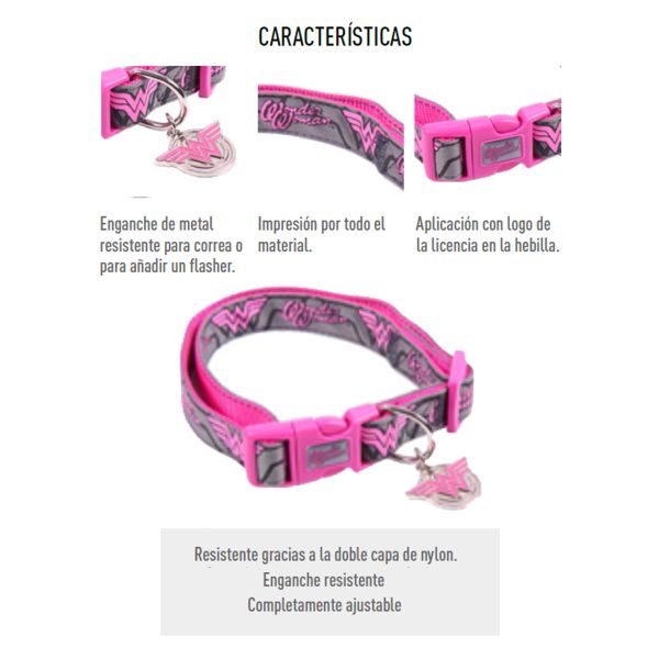 Imagén COLLAR PARA PERROS WONDER WOMAN