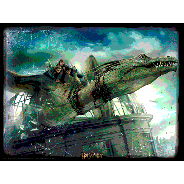 Imagén 1 PUZZLE LENTICULAR HARRY POTTER NORBERT 500 PIEZAS