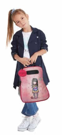 IQYU Mochilas pequeñas para niñas, mini con pin, accesorios lindos